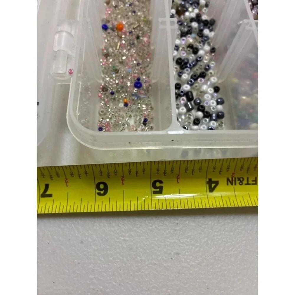 Seed beads and charms